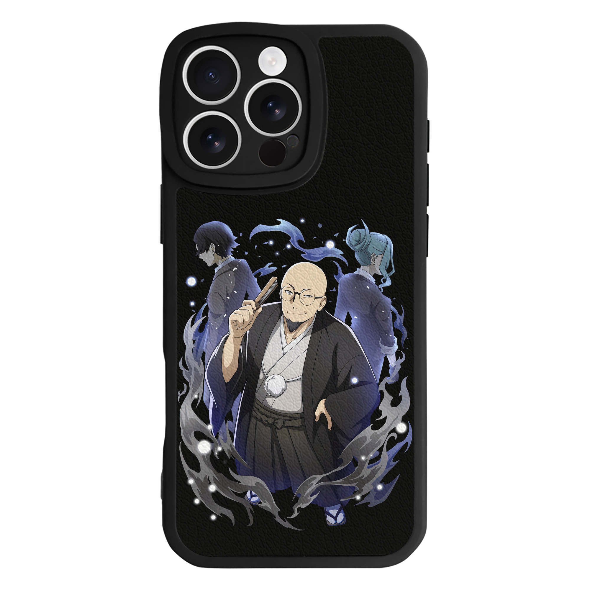（画像用） 文豪ストレイドッグス Bungo Stray Dogs 【iPhone 16シリーズ対応】シリコンスマホケース（レザー調） 材質：シリコン